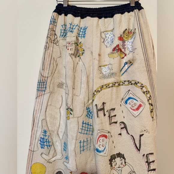 69 Tearz Hand Drawn Pants - Picture 6 of 7